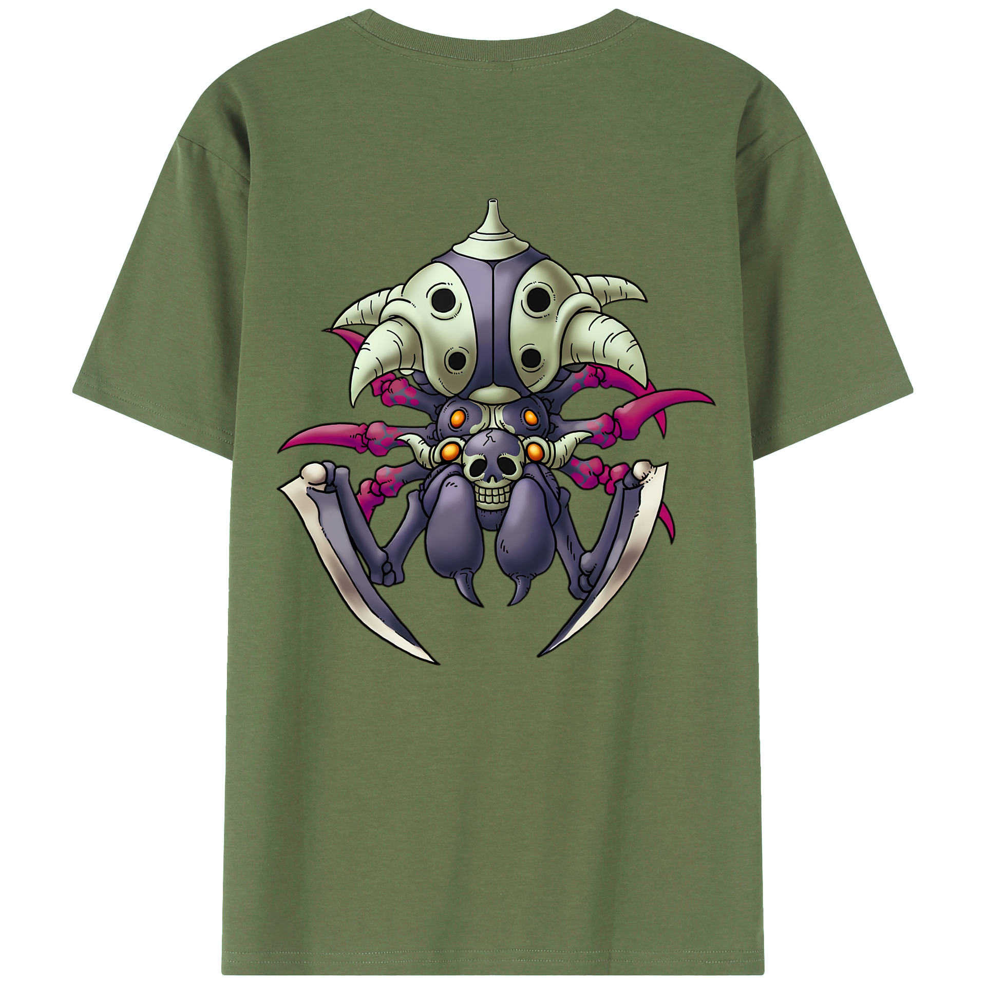 （画像用） ドラゴンクエスト Doragon Kuesuto Dragon Quest 綿100％ メンズ半袖Tシャツ（バックプリント） 通気性